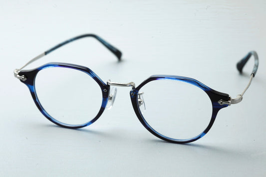 UV-8015 C9 Blue Tortoise / Shiny Silver